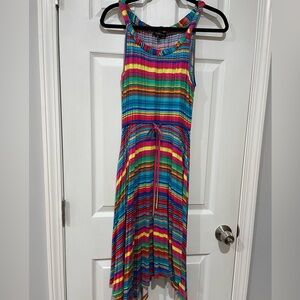 Spense dress multiple colors blue red yellow green pink orange